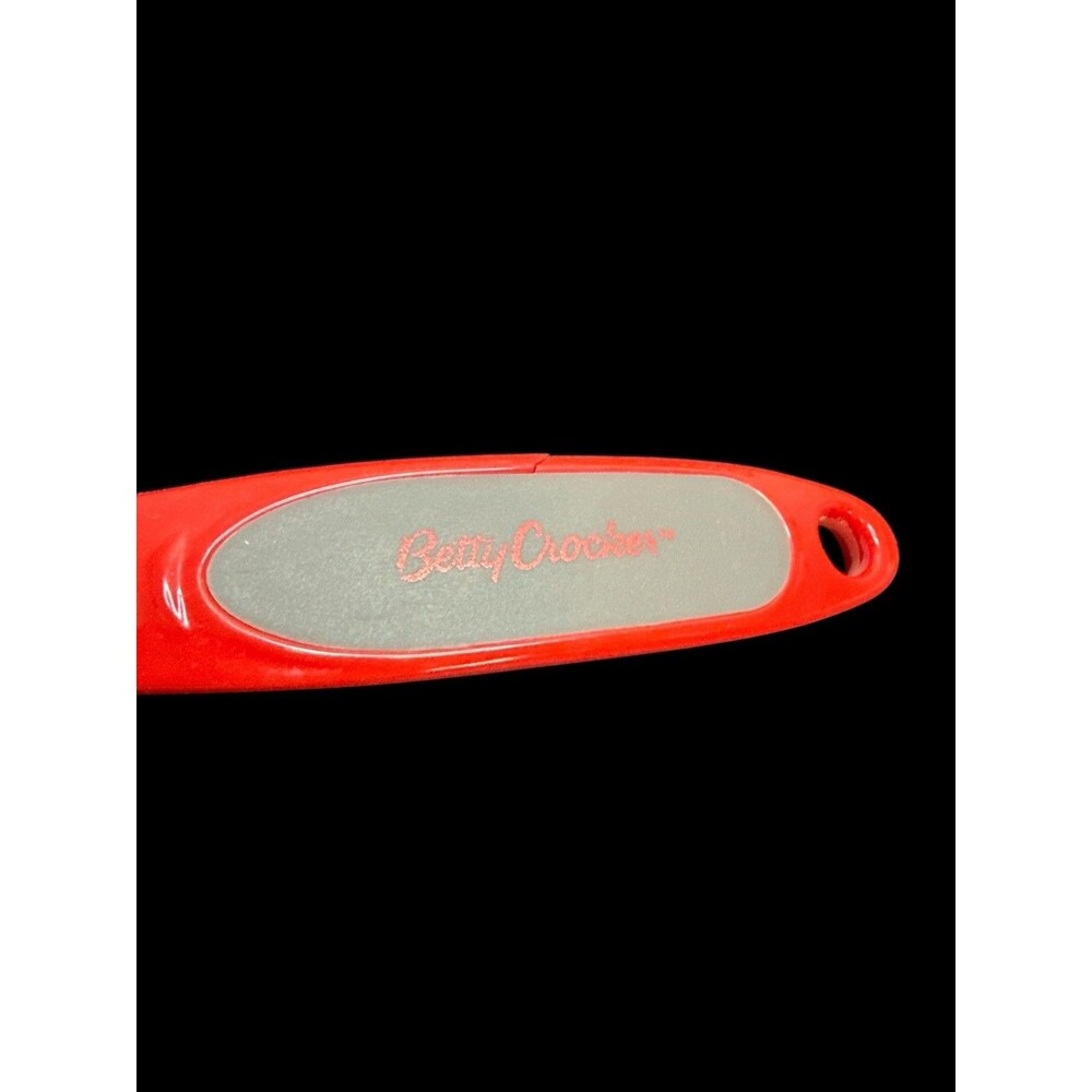 Betty Crocker Red Melamine Serving Spoon 13.75 " Long - Picture 3 of 6
